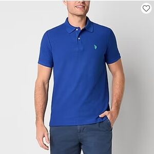 Classic Blue Polo Shirt by [Brand]